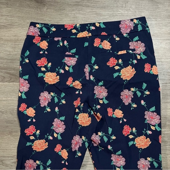 Chico’s Womens Floral Capri Cropped Pants Multicolored Size 8 (Chico’s 1) - Picture 7 of 7